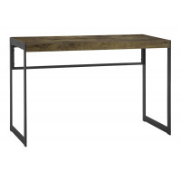 Coaster Furniture 800655 Estrella Writing Desk Antique Nutmeg and Gunmetal